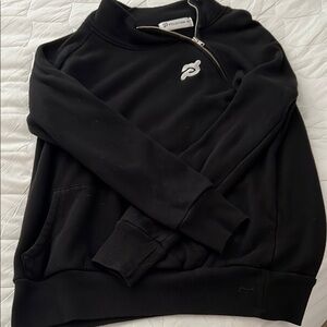 Peloton Men's Black Zip-Up Sweater